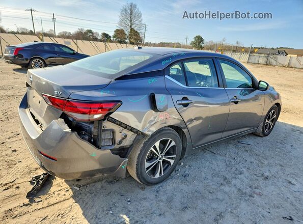 3N1AB8CV3MY253140 2021 NISSAN SENTRA Gray Rear right