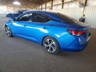 2021 Nissan Sentra Sv Синий vin: 3N1AB8CV3MY255129