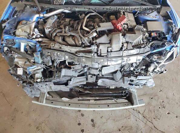 3N1AB8CV3MY255129 2021 NISSAN SENTRA Синий Вид задней части салона