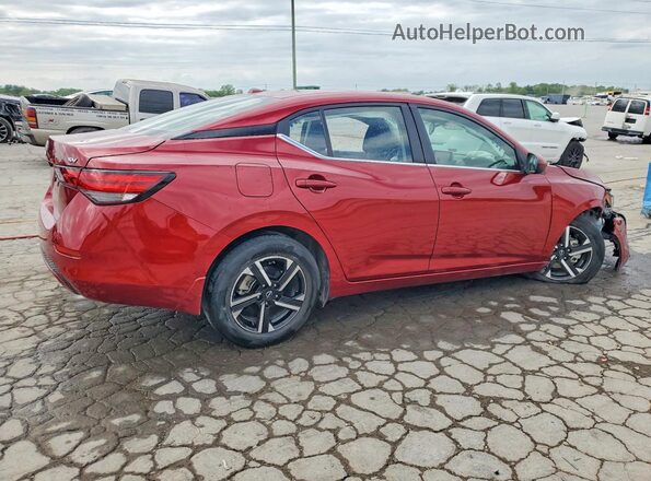 3N1AB8CV3RY254313 2024 NISSAN SENTRA Maroon Задня права чверть