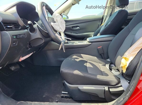 3N1AB8CV3RY254313 2024 NISSAN SENTRA Maroon Вид салону спереду