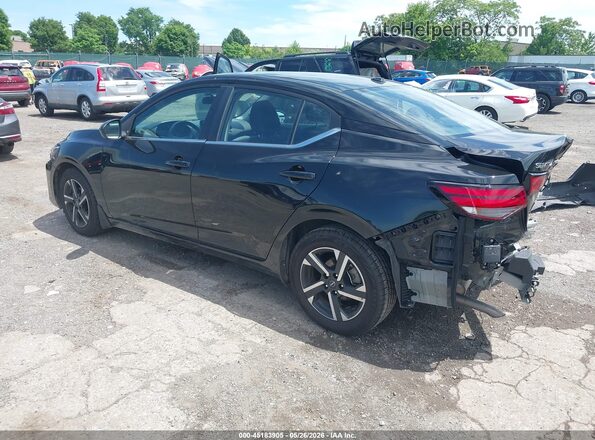 3N1AB8CV3RY257230 2024 NISSAN SENTRA Черный Задняя левая четверть
