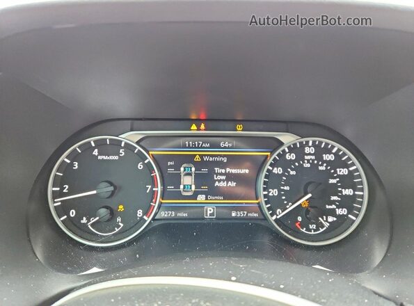 3N1AB8CV3SY217896 2025 NISSAN SENTRA Gray Instrument cluster view
