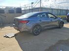 2025 Nissan Sentra Sv Серый vin: 3N1AB8CV3SY221978