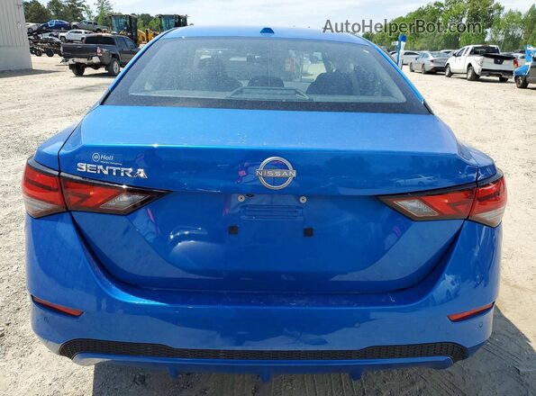 3N1AB8CV3SY247657 2025 NISSAN SENTRA Blue უკანა ხედი