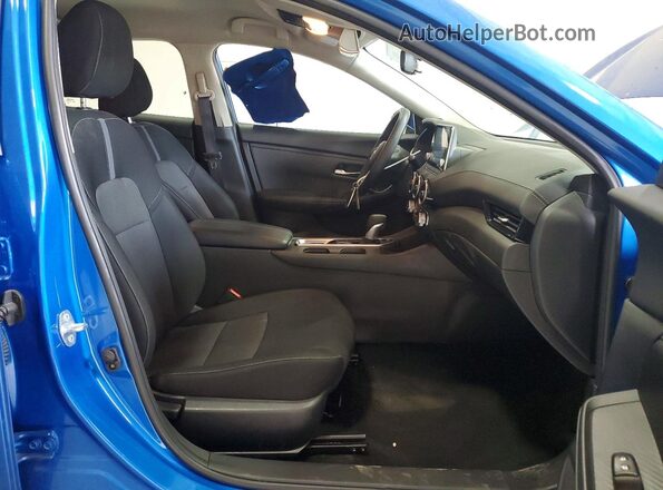 3N1AB8CV3SY292145 2025 NISSAN SENTRA Blue Widok wnętrza z przodu