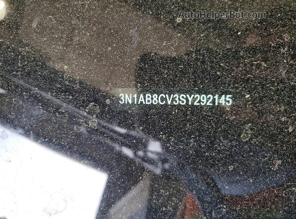 3N1AB8CV3SY292145 2025 NISSAN SENTRA Blue Widok naklejki z numerem VIN