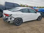 2025 Nissan Sentra Sv Белый vin: 3N1AB8CV3SY296745