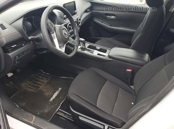 3N1AB8CV3SY296745 2025 NISSAN SENTRA Белый Вид салона спереди