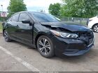 2021 Nissan Sentra Sv Xtronic Cvt Black vin: 3N1AB8CV4MY215481