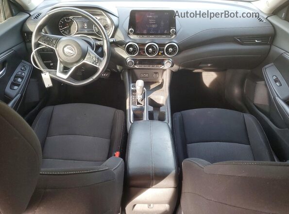 3N1AB8CV4MY246682 2021 NISSAN SENTRA Черный Вид панели приборов