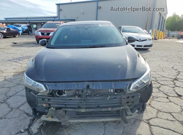3N1AB8CV4MY246682 2021 NISSAN SENTRA Черный Вид спереди
