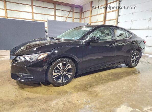 3N1AB8CV4PY232625 2023 NISSAN SENTRA Black Przód lewy