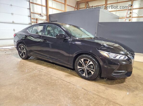 3N1AB8CV4PY232625 2023 NISSAN SENTRA Black Przód prawy