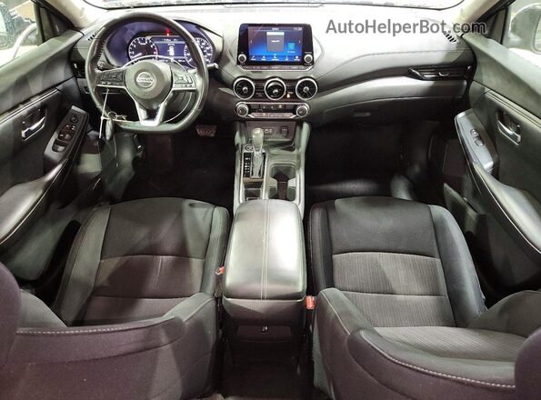 3N1AB8CV4PY232625 2023 NISSAN SENTRA Black Widok deski rozdzielczej