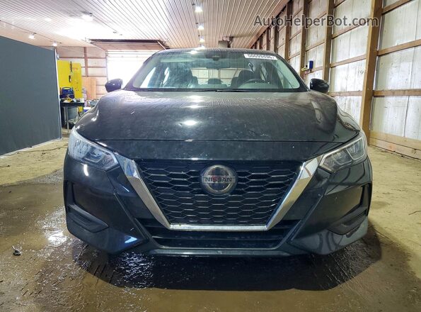 3N1AB8CV4PY282795 2023 NISSAN SENTRA Black Դիմացի տեսք