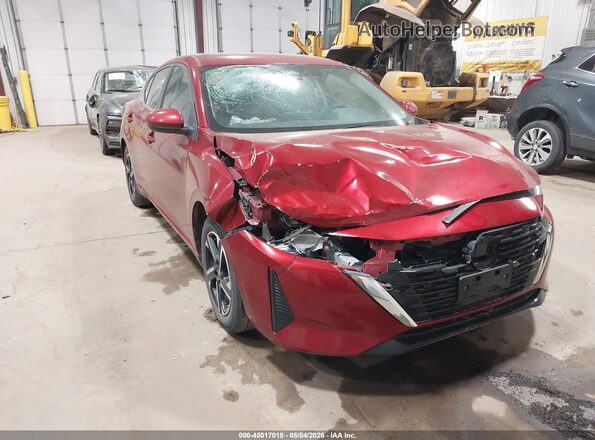 3N1AB8CV4RY253607 2024 NISSAN SENTRA Red წინა ხედი
