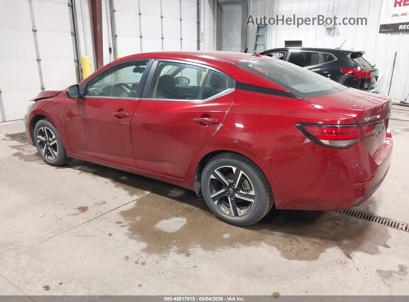 3N1AB8CV4RY253607 2024 NISSAN SENTRA Red უკანა მარცხენა