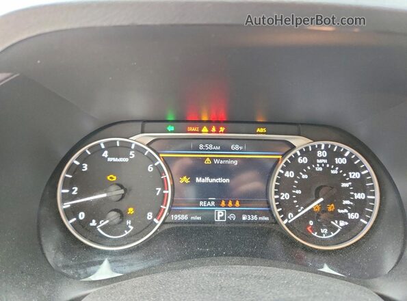 3N1AB8CV4RY316799 2024 NISSAN SENTRA Gray ხელსაწყოთა პანელის ხედი