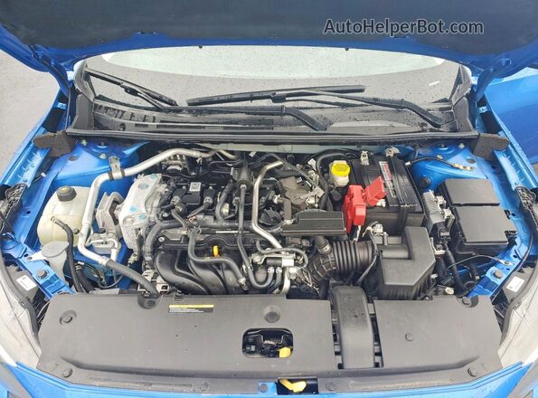 3N1AB8CV4RY332260 2024 NISSAN SENTRA Blue Rear interior view