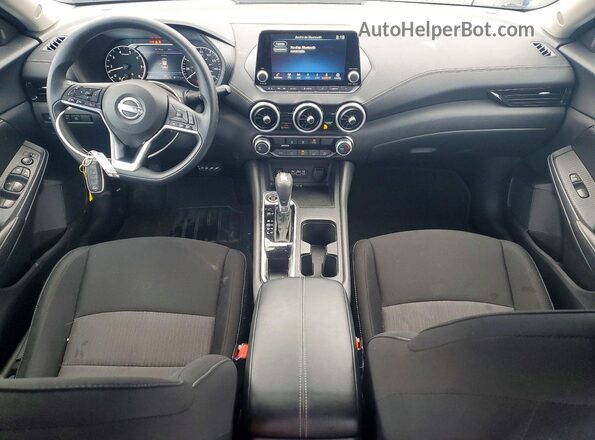 3N1AB8CV4RY332260 2024 NISSAN SENTRA Blue Dashboard view