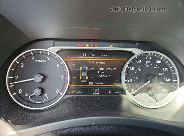 3N1AB8CV4SY233346 2025 NISSAN SENTRA Серый Вид щитка приборов