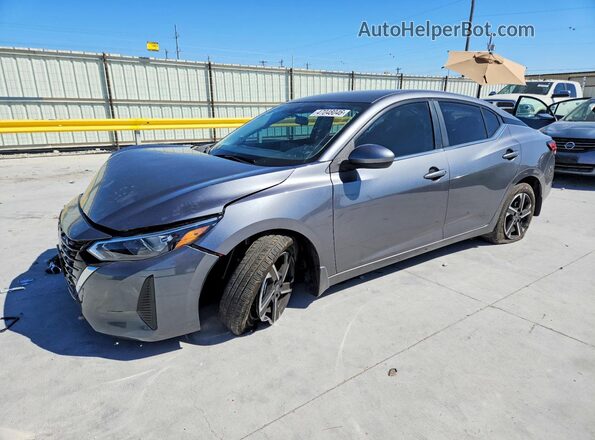 3N1AB8CV4SY233346 2025 NISSAN SENTRA Серый Передняя левая четверть