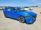 2025 Nissan Sentra Sv Синий vin: 3N1AB8CV4SY381609
