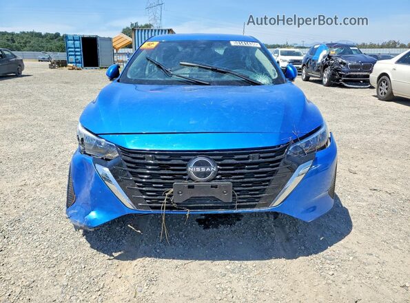 3N1AB8CV4SY381609 2025 NISSAN SENTRA Синий Вид спереди