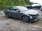 2021 Nissan Sentra Sv Xtronic Cvt Gray vin: 3N1AB8CV5MY256458