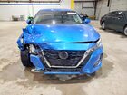 2021 Nissan Sentra Синий vin: 3N1AB8CV5MY312639