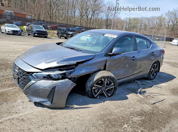 3N1AB8CV5RY259352 2024 NISSAN SENTRA Gray Vista tres cuartos delantera izquierda