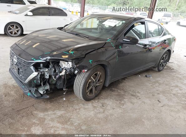 3N1AB8CV5RY284042 2024 NISSAN SENTRA Black Vista tres cuartos delantera izquierda