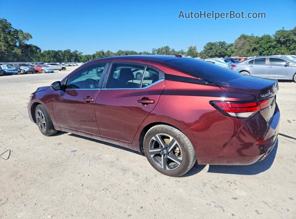 3N1AB8CV5RY352288 2024 NISSAN SENTRA Burgundy Հետևի ձախ