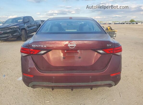 3N1AB8CV5RY367017 2024 NISSAN SENTRA Maroon Rear view