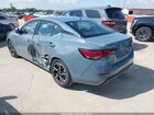 2025 Nissan Sentra Sv Синий vin: 3N1AB8CV5SY210951