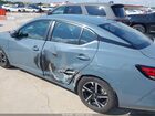 2025 Nissan Sentra Sv Синий vin: 3N1AB8CV5SY210951