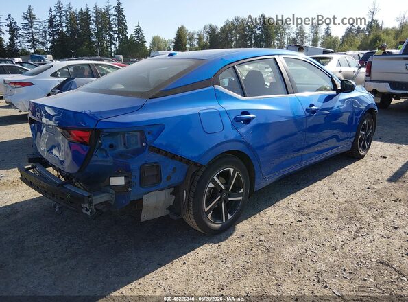 3N1AB8CV5SY235445 2025 NISSAN SENTRA Blue Tył prawy