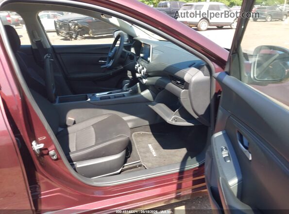 3N1AB8CV5SY281602 2025 NISSAN SENTRA Burgundy Widok wnętrza z przodu