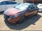 2025 Nissan Sentra Sv Burgundy vin: 3N1AB8CV5SY281602