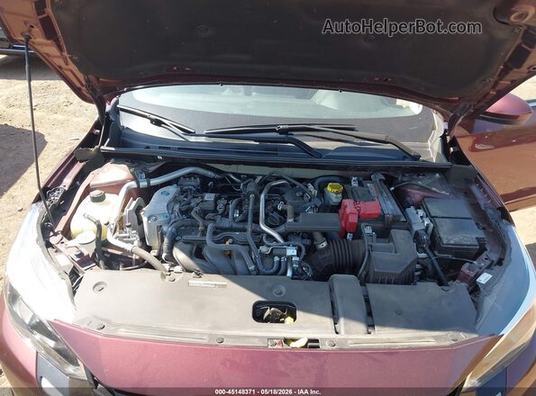 3N1AB8CV5SY281602 2025 NISSAN SENTRA Burgundy Widok z tyłu