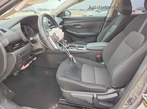 3N1AB8CV5SY342186 2025 NISSAN SENTRA Gray Widok wnętrza z przodu