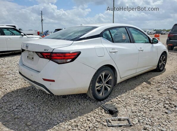 3N1AB8CV6MY213893 2021 NISSAN SENTRA White უკანა მარჯვენა