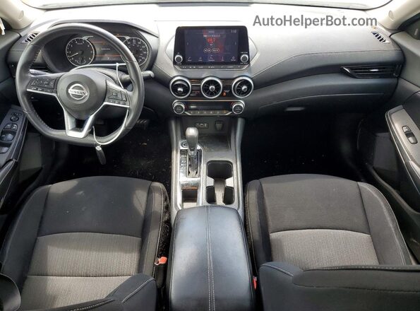 3N1AB8CV6MY213893 2021 NISSAN SENTRA White წინა პანელის ხედი