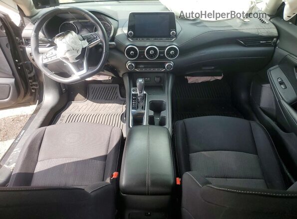 3N1AB8CV6MY257540 2021 NISSAN SENTRA Black Вид панелі приладів