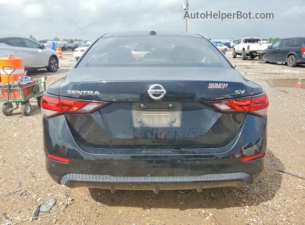 3N1AB8CV6MY257540 2021 NISSAN SENTRA Black Вид ззаду