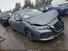 2021 Nissan Sentra Sv Xtronic Cvt Gray vin: 3N1AB8CV6MY303433