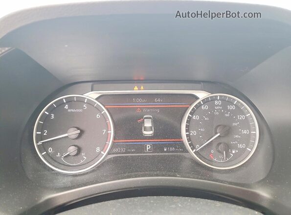 3N1AB8CV6PY264279 2023 NISSAN SENTRA White ხელსაწყოთა პანელის ხედი