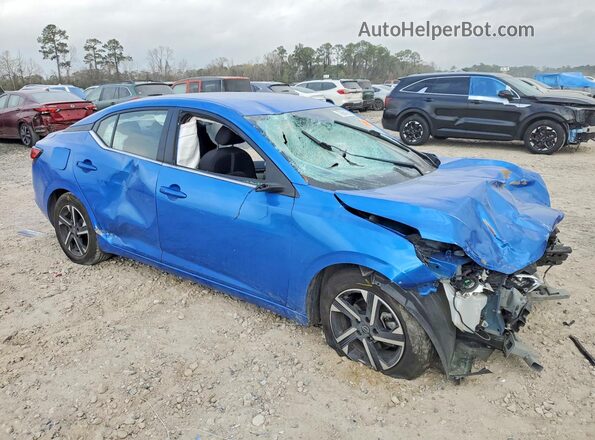 3N1AB8CV6RY330235 2024 NISSAN SENTRA Blue Front right
