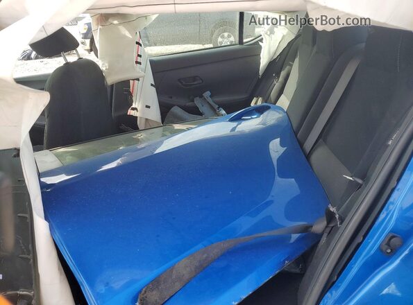 3N1AB8CV6RY330235 2024 NISSAN SENTRA Blue Rear seats view